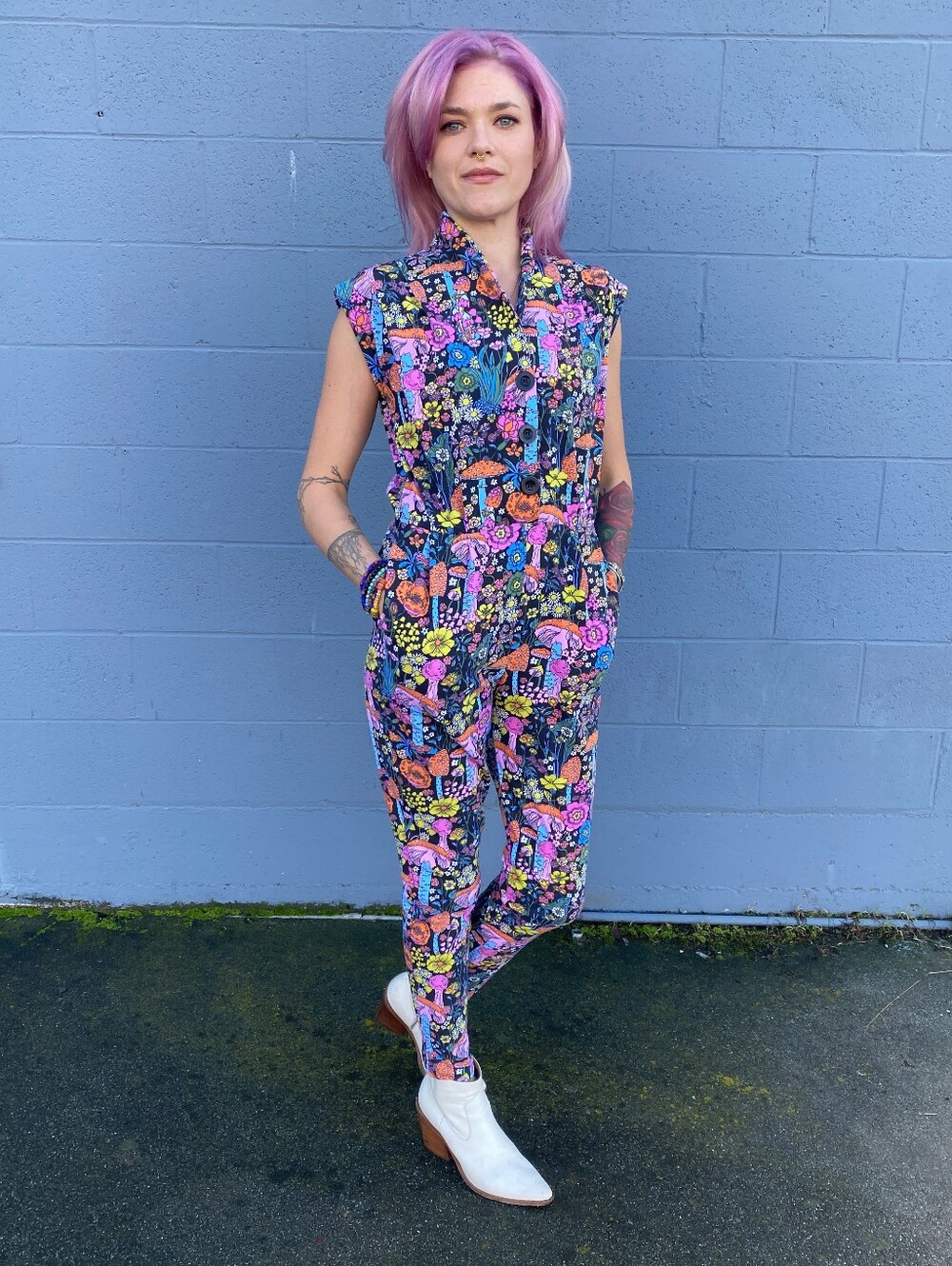 Nooworks Magical Mushrooms Magic Suit 2X Jumpsuit